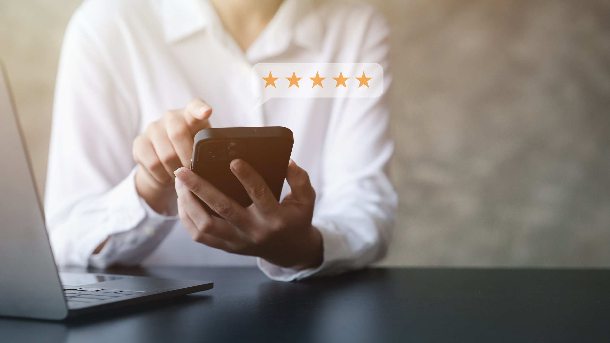 Product or service review ideas from customers, writing reviews from customers who use the products and services of the store to express their satisfaction and increase the credibility of the store.